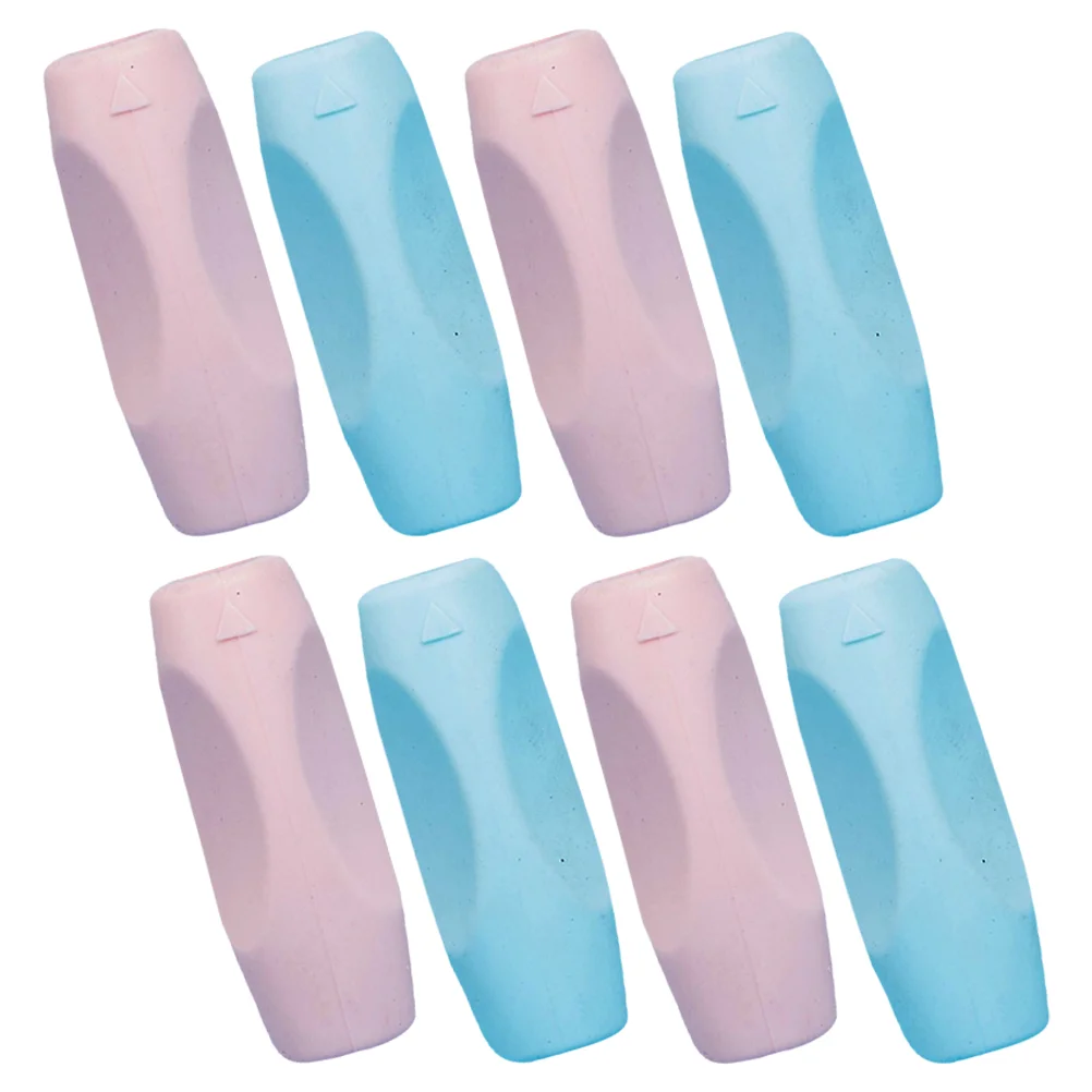

8 Pcs Posture Correcting Tools Convenient Pencils Correctors Holder Trainer Holding Aids Pens Kids Silica Gel Writing Student