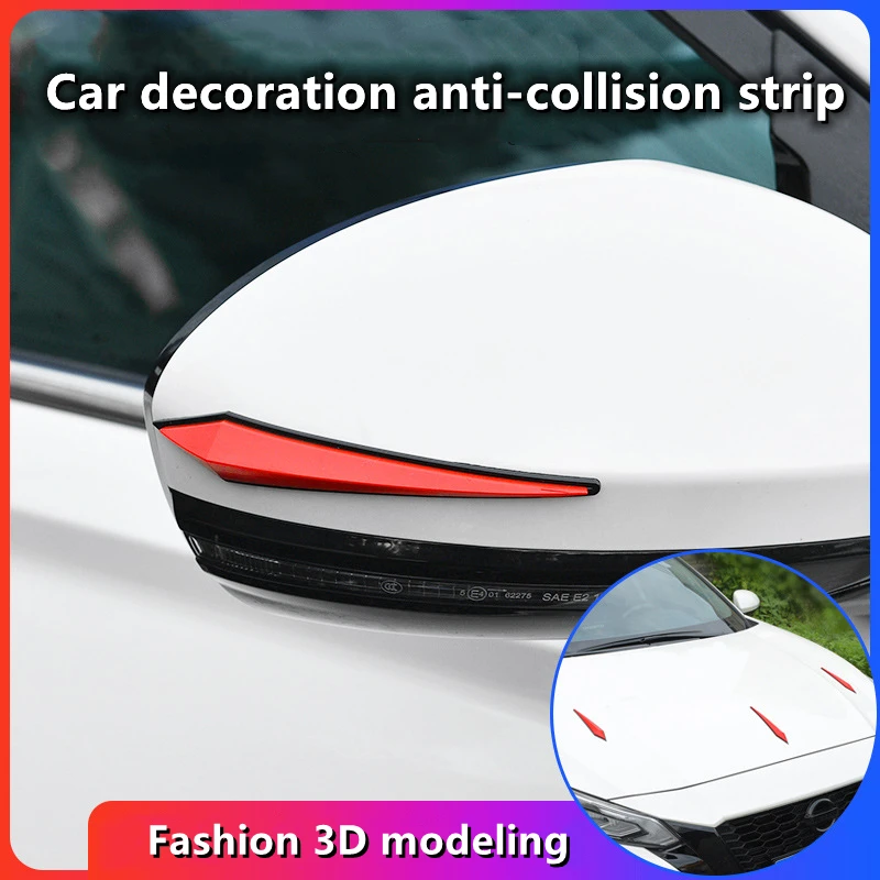 

3D наклейка, протектор дверей автомобиля, Резиновая Защитная Наклейка на стену гаража, бампер, защита стен для парковки, дома, Стайлинг автом...