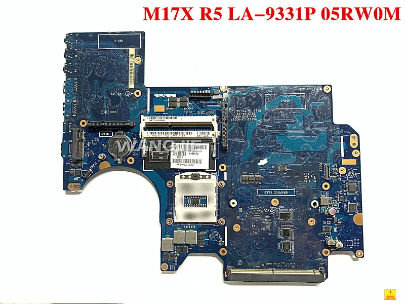 

For DELL Alienware M17X R5 LA-9331P Used 05RW0M SR13H HM87 DDR3L Notebook Motherboard Mainboard 100% Fully Tested