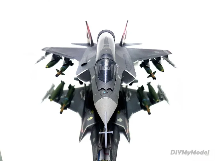 

DIYMyModeI 1:33 F-35 lightning II fighter DIY Handcraft Paper Model KIT Handmade Toy Puzzles Gift Movie props