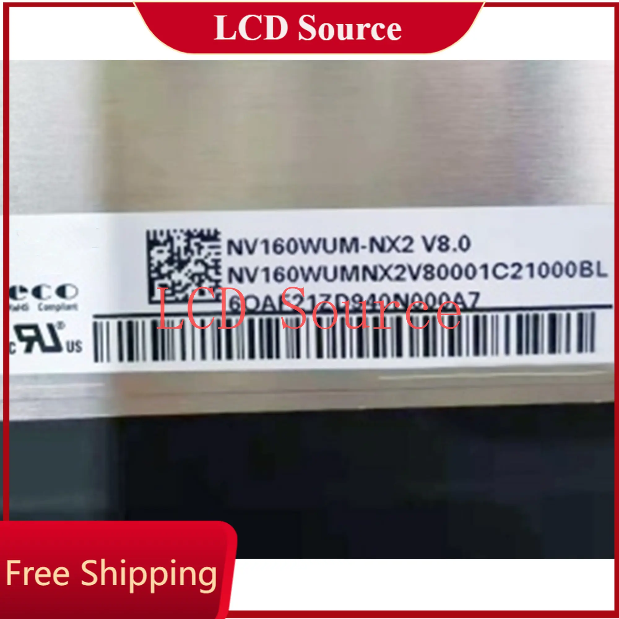 

NV160WUM-NX2 замена панели 1920X1200 15,6-дюймовый ЖК-экран ноутбука