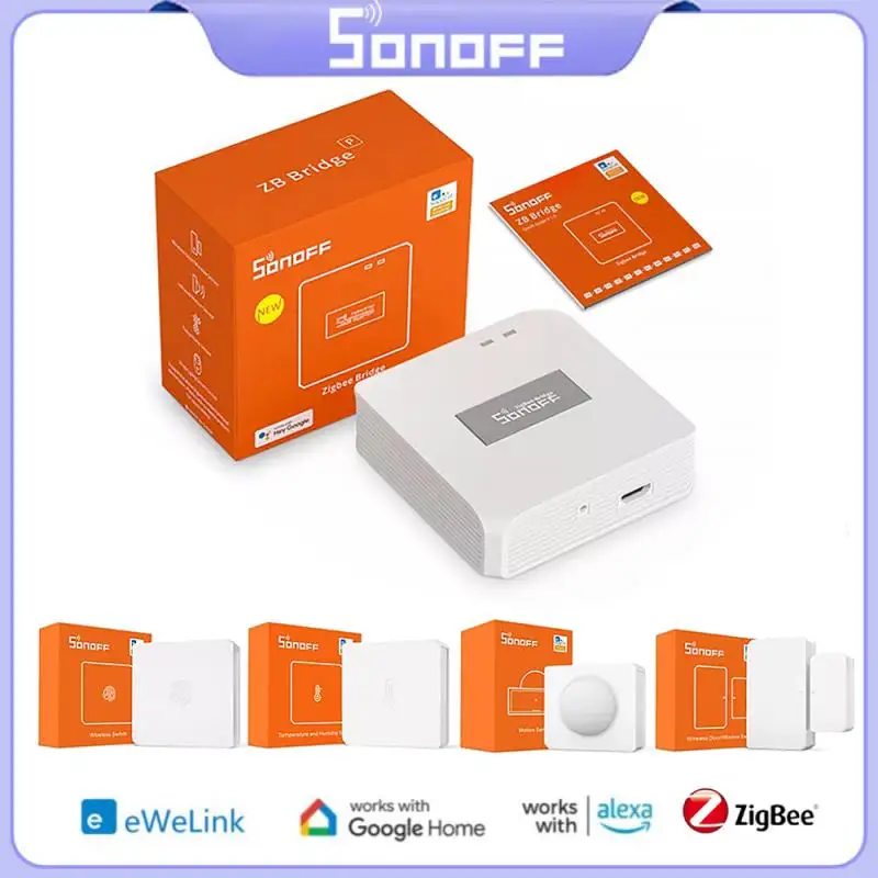 

Датчик SONOFF Zigbee 3,0 Bridge Pro/T & H/беспроводной переключатель/датчик двери/датчик движения/ZBMINI/ZBMINI-L2 Ewelink Alexa Google Alice