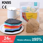 FFP2 маска KN95 Mascarillas FPP2 Homologadas En Espaa CE сертификат 5 слоев FFP2Mask FFP3 маска FFP 2 Mascherina FFPP2