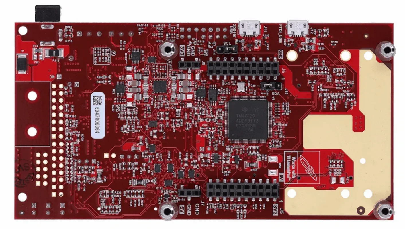 Точечный MMWAVEICBOOST миллиметровый датчик волны карта платформа наклонная плата