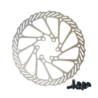 6 bolt 160mm 180mm bicycle disc brake rotor colorful disc ultralight bicycle hydraulic disc pad mtb mountain bike accessories