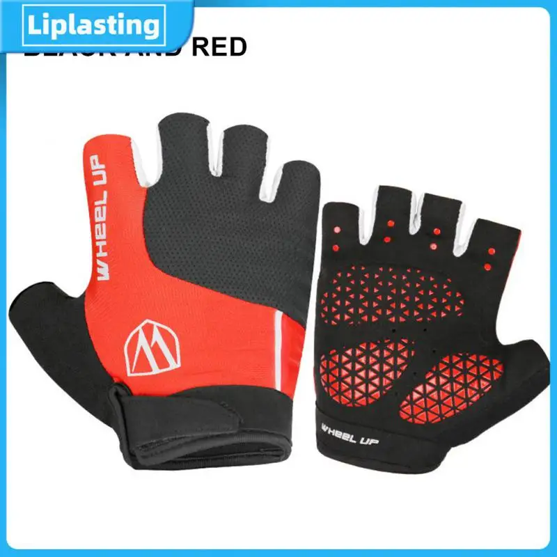 

Кожаные перчатки для сенсорных экранов, высококачественные удобные перчатки на полпальца, противоударные велосипедные перчатки 2 шт., велосипедные перчатки для активного отдыха