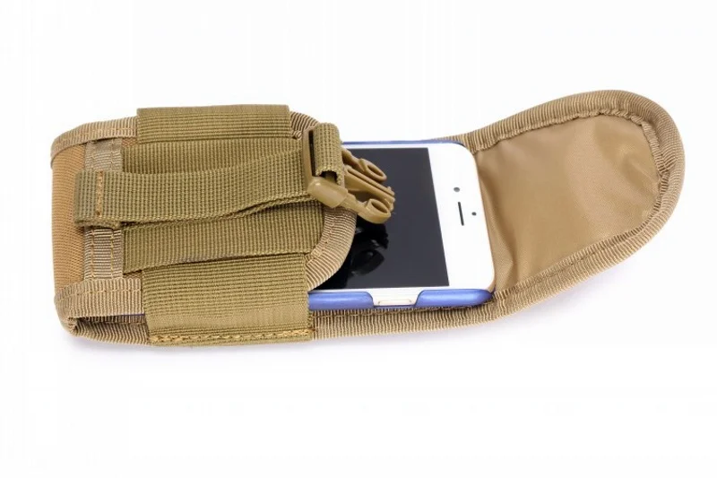 4.5 Inch Tactical Molle Belt Phone Pouch Case Cell Phone Holster Military Army Hunting Waist Bags Mobile Phone Holder Bag
