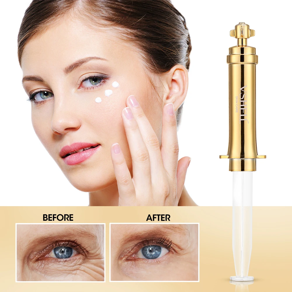 

3g Eye Gel Remove Anti-Wrinkle Dark Circles Eye Bags Lifting Anti Puffiness Snake Venom Peptide Improve Eye Puffiness Eyes Cream