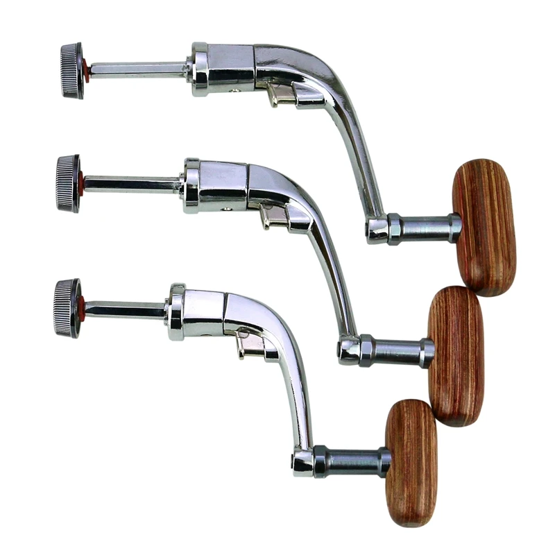

3Pack Fishing Reel Handle Fishing Spinning Reel Handle Metal Rocker Arm Replacement Part Fishing Accessories