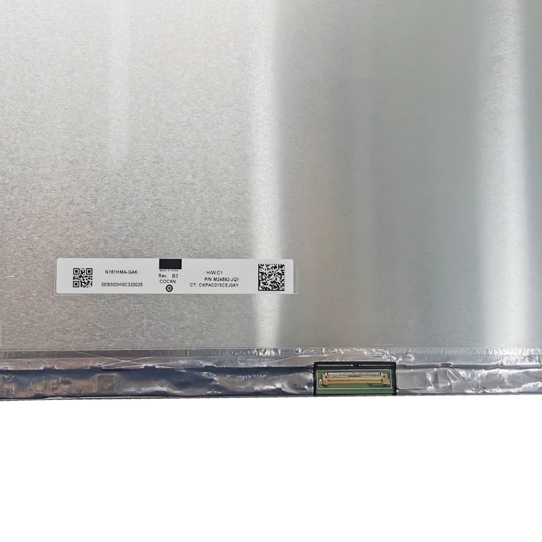 N161HMA-GAK NV161FHM-NY1 N161HCA-GA1 FHD EDP 40pin 1920 × 1080 144 Гц 16 1 дюйма ЖК-экран для ноутбука