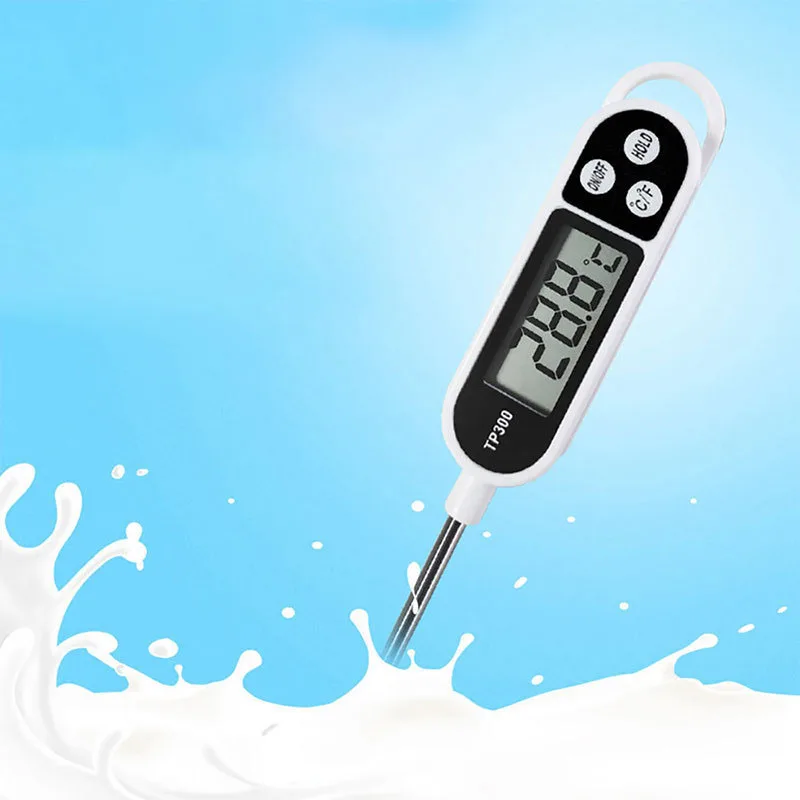 tp300 food thermometer probe digital thermometer for meat cooking probe bbq electronic pen type kitchen tools пищево