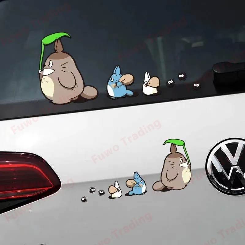 Торговые автомобильные наклейки Fuwo непослушные Мультяшные украшения