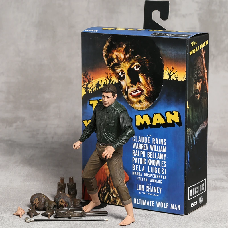 

Фигурки NECA The Wolfman, фигурки, игрушки, экшн-фигурки