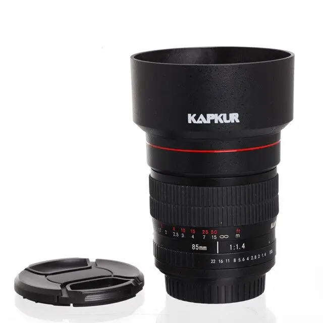 Фото Объектив для портретной камеры Kapkur 85 мм F/1.4 для настройки №2