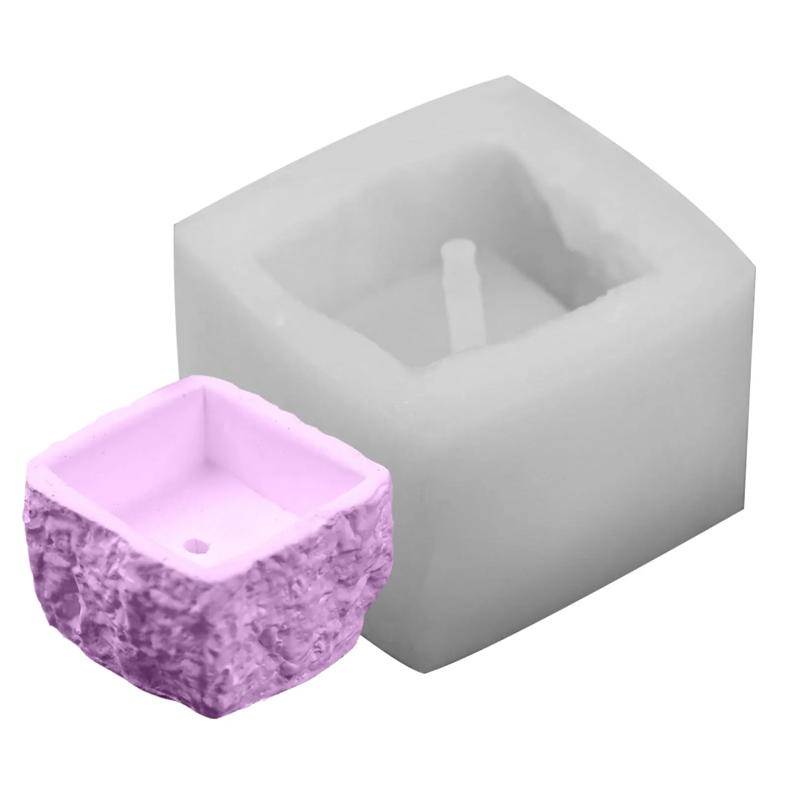 

Silicone Planter Mold DIY Succulent Plants Concrete Planter For Epoxy Resin Concrete Clay Succulent Planter Bowl Ashtray Candle
