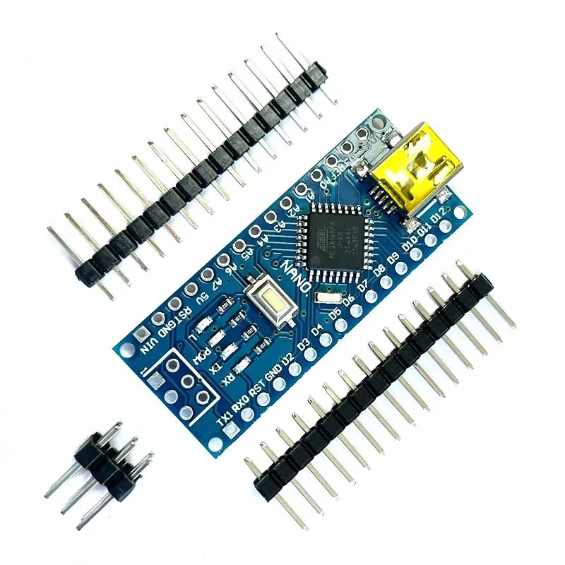 Nano Micro USB с Загрузчиком v3.0 ATMEGA168P совместимый контроллер V3 Red для Arduino CH340 драйвер 16