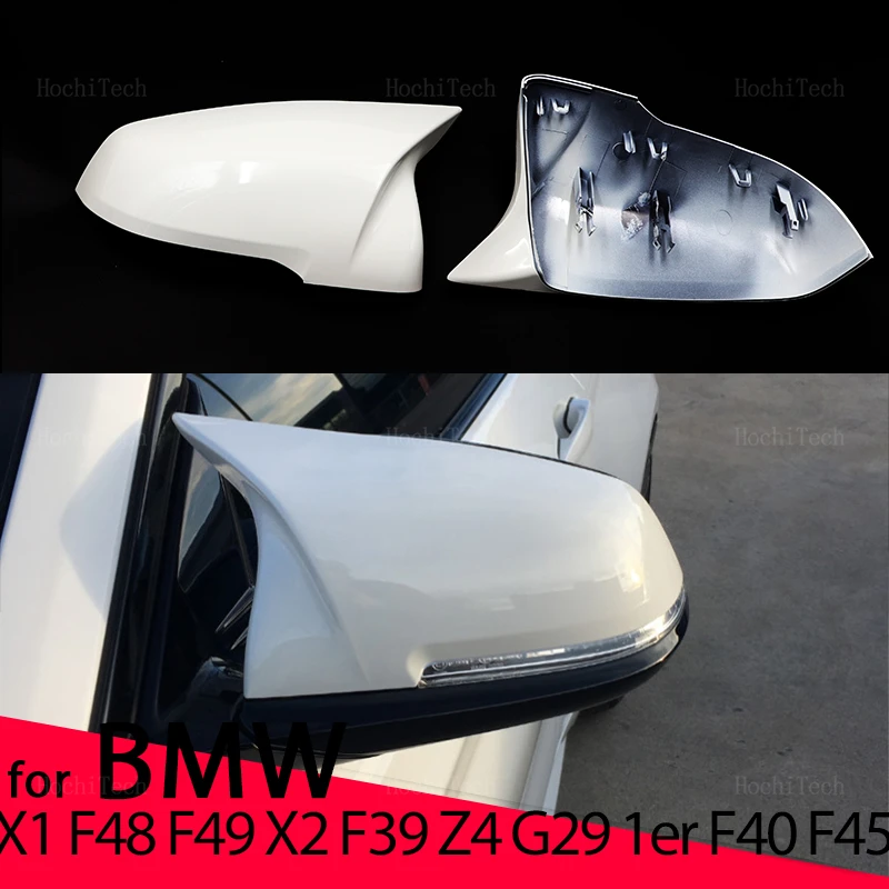 

M5 style Rearview Mirror Cover Cap Carbon Fiber / Black for BMW F44 F40 G29 x1 F48 F49 2019-2023 X2 F39 Toyota Supra 2019-2023