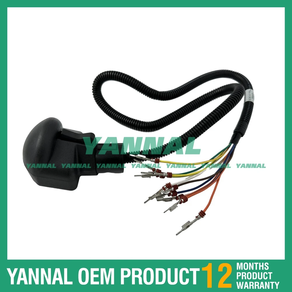 6680419 Левая вспомогательная ручка с четырьмя переключателями для Bobcat S150 S175 S185 S205