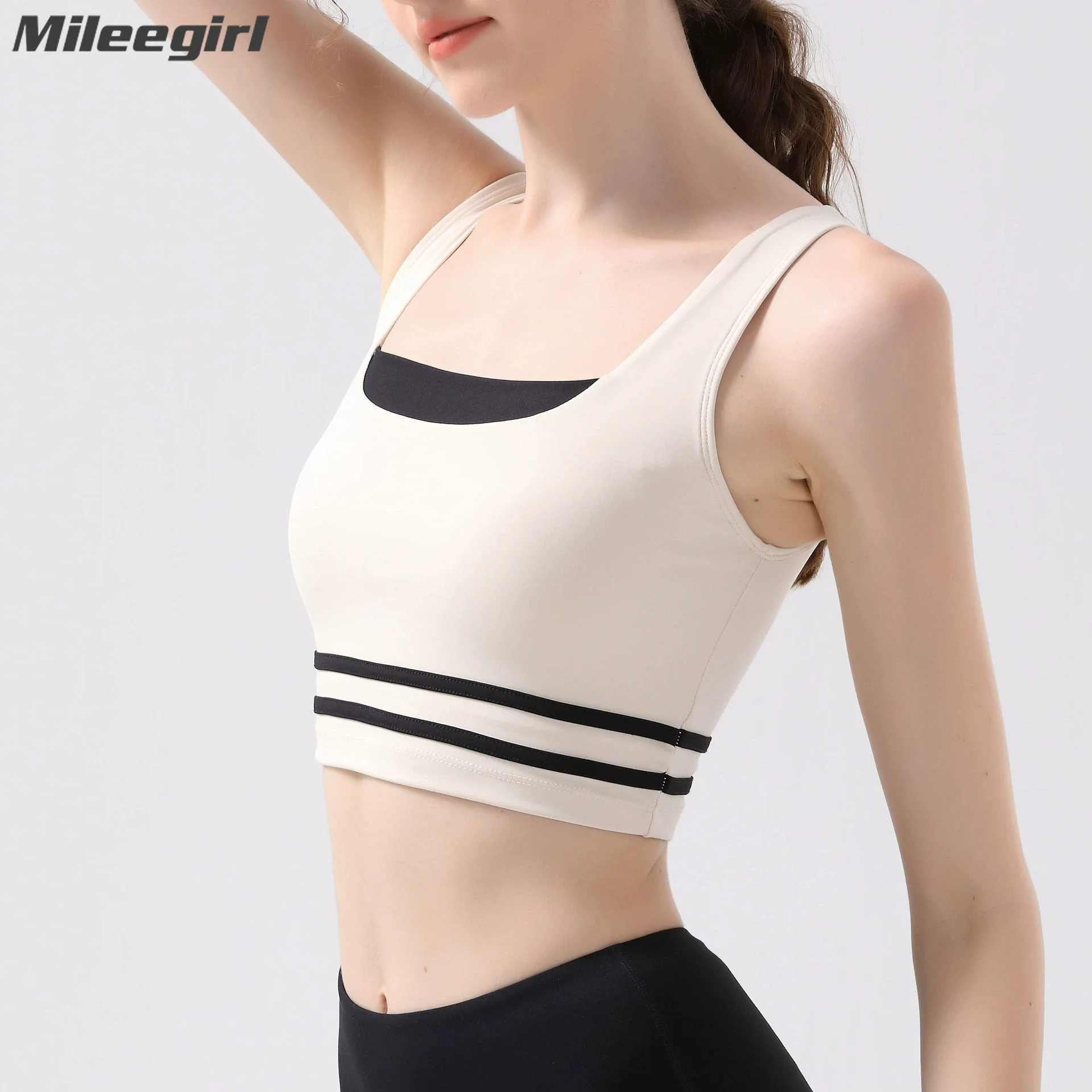 Mileegirl женский спортивный бюстгальтер для йоги