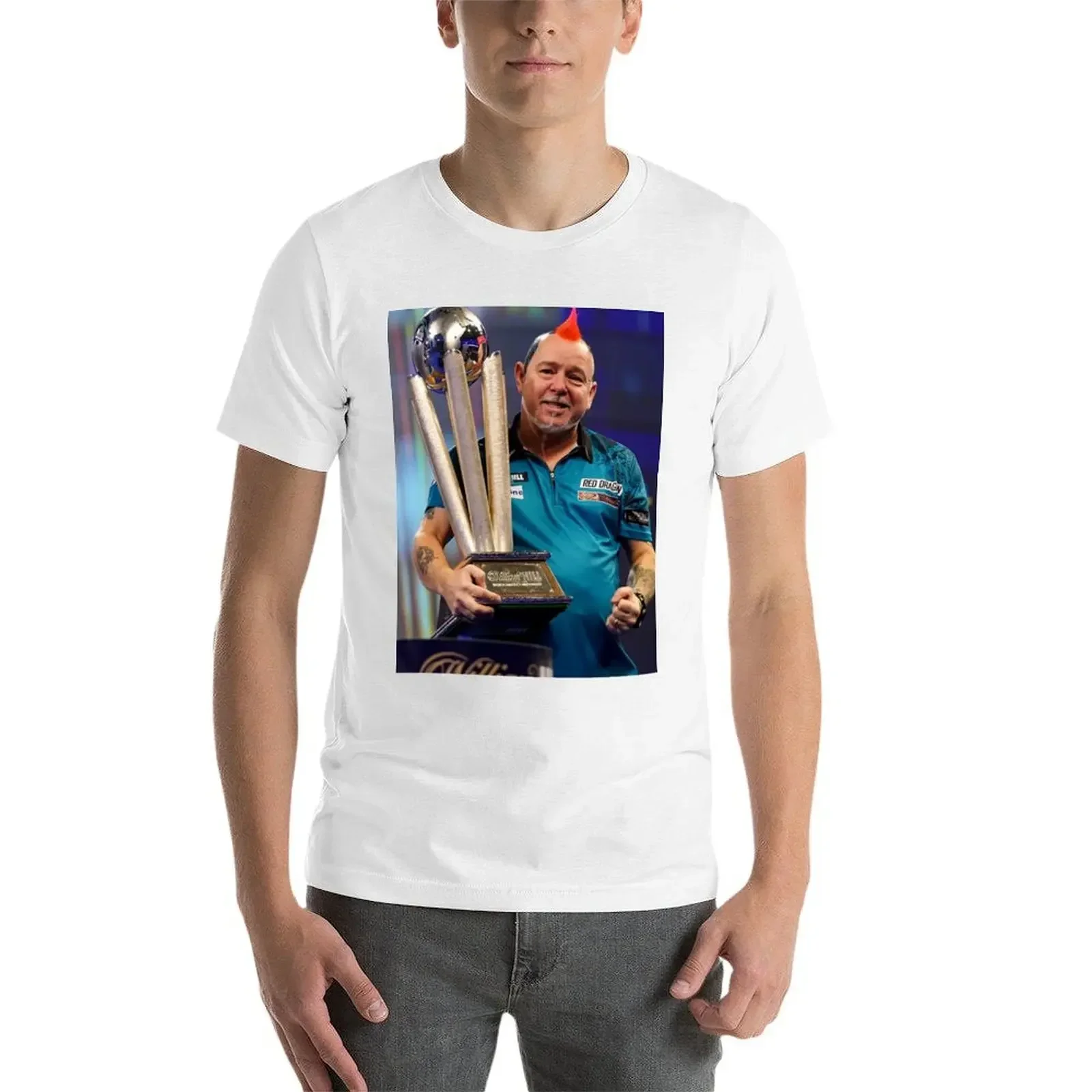 Футболка Best Man Ever The King Peter Wright Dart Champion World топы футболки с рисунком рэпера для