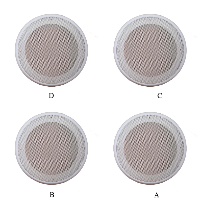

Защитная крышка для автомобильного потолочного динамика, сетчатая Крышка для гриля, корпус для зеркального динамика, защитная сетка для решетки радиатора 4/5/6, 5/8 дюймов JIAN
