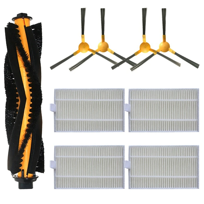 

Roller Brush Side Brush HEPA Mops Set For Proscenic 800T 820S 820T 830T Filter Robot Vacuum Cleaner Parts