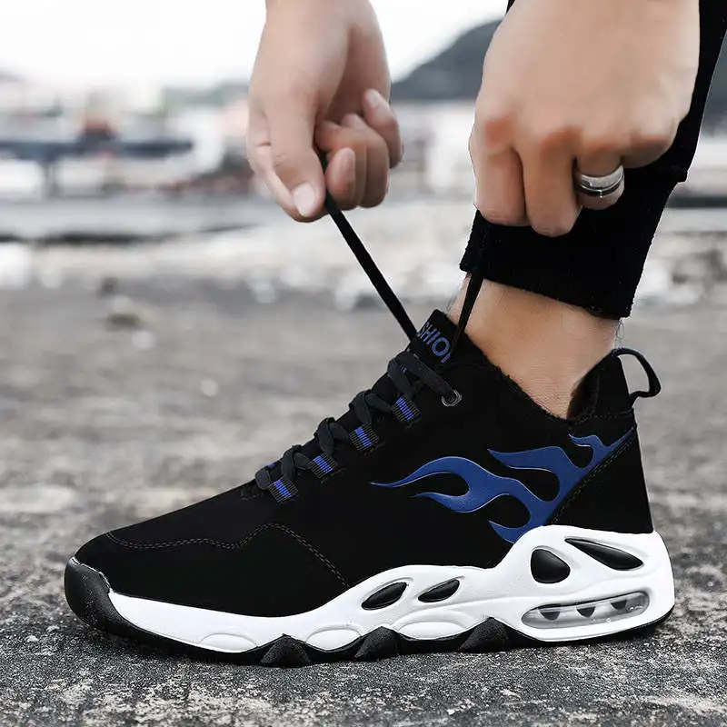 

Mens Sports Shoes Harajuku Summer Sneakers Brand Boy Child Sport Shoes Man Running-Shoes Running Shoes Man High Platform Tennis