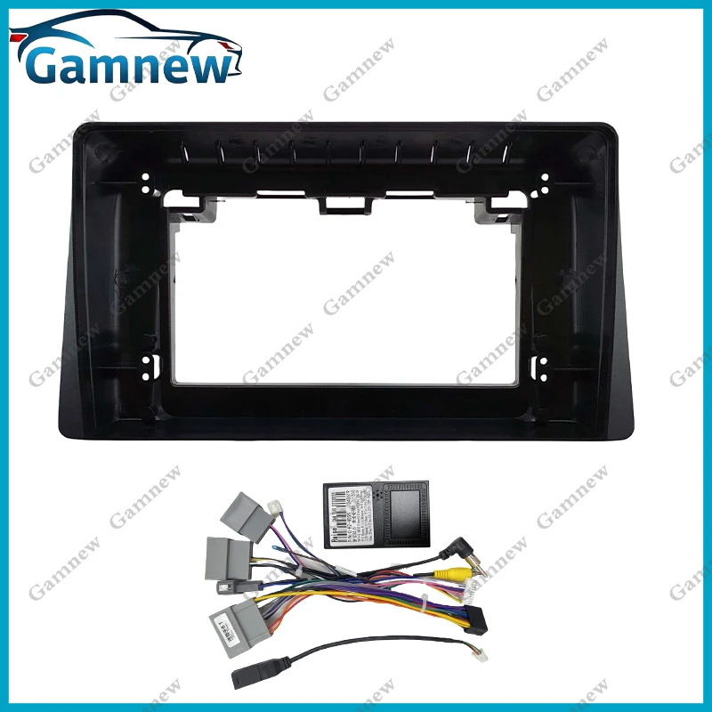 

10-дюймовая автомобильная стереосистема Dash Radio Fascia Canbus Box Panel Frame Double Din для Honda WR-V 2023-2025 Android Kit