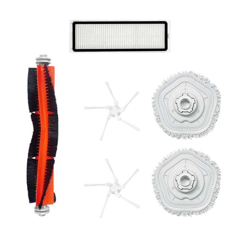 

For Dreame Bot W10 W10pro Cleaning Robot Vacuum Replacement Kit Main Brush Hepa Filter Integrated Mop