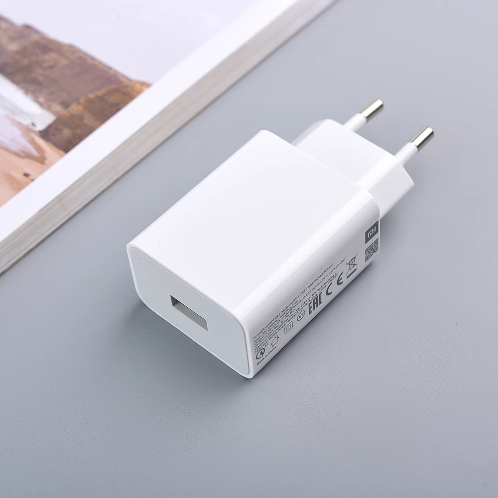 Быстрое зарядное устройство MDY-11-EP EU 22,5 Вт QC 3,0, зарядный адаптер 1 м, USB-кабель типа C для Xiaomi Mi 10 9se 9T POCO X3 M3 Redmi Note 8T 9S 9