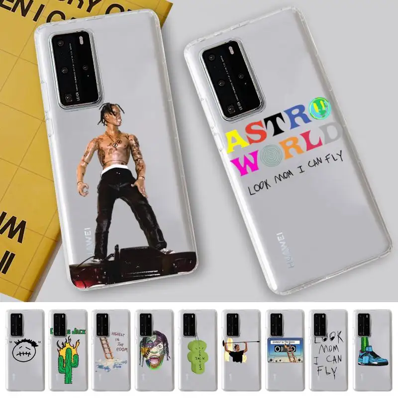 

Yinuoda Raper Travis Scott Phone Case For Huawei P 20 30 40 pro lite Psmart2019 Honor 8 10 20 Y5 6 2019 Nova3E