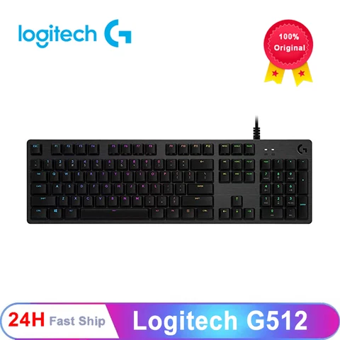 Клавиатура Logitech G512 Carbon GX Brown 920-009351 — купить в  интернет-магазине по низкой цене на Яндекс Маркете