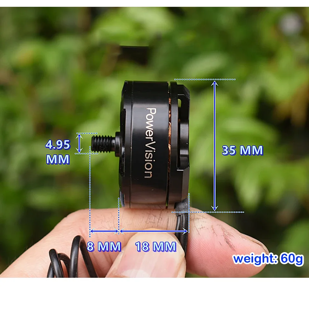 Многороторный бесщеточный двигатель модели самолета ZD2808-V1.9 высокоэффективный