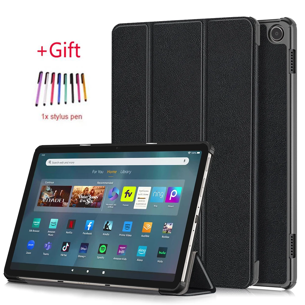 

Флип для Amazon Fire Max 11 2023, трехскладная подставка, умный флип-планшет, флип-чехол для Fire Max 11 дюймов, защитный чехол