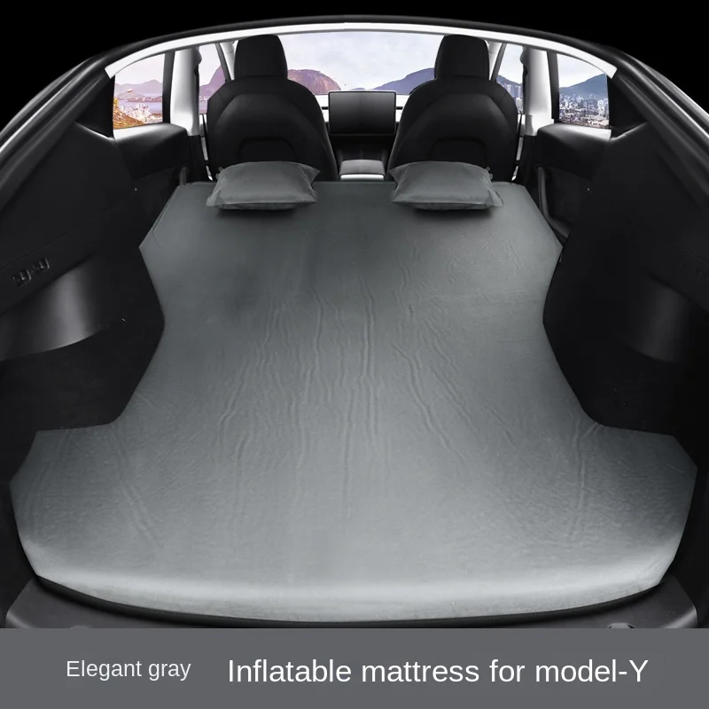 

Надувной матрас Tesla для кемпинга, модель 3 & Y, надувная замшевая кровать для автомобиля, для отдыха на открытом воздухе, путешествий, сна, походов