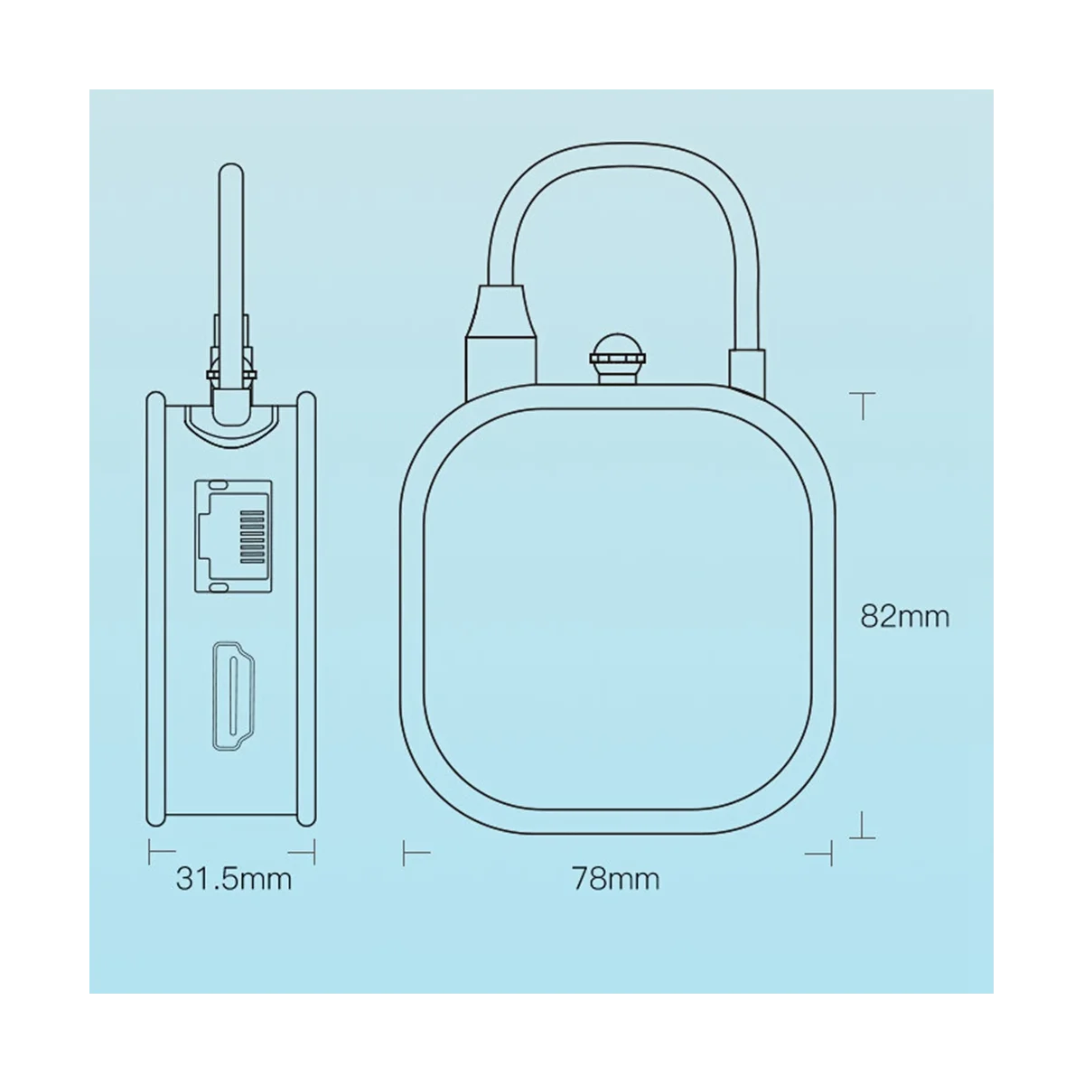 

USB-концентратор 10 в 1, USB 3,0 C адаптер типа C на 4K HDMI-совместимый RJ45 Lan Ethernet Mulit USB Data 100 Вт PD-разветвитель концентратора (C)