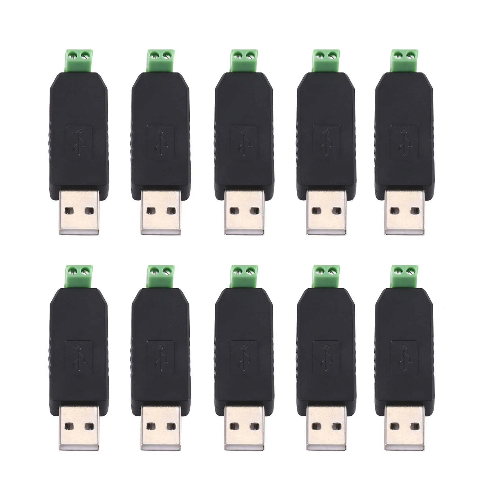 

10 Pcs USB to RS485 485 Converter Adapter Support for Win7 XP Vista Linux -Mac OS WinCE5.0