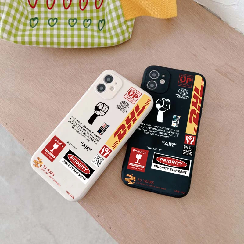 

Fashion Lable Painted Silicon Cases For Iphone 14 11 12 13 Pro Max XR 7 8 Plus X Xs Max 6 6s SE 2022 2020 13 Mini Funda Cover