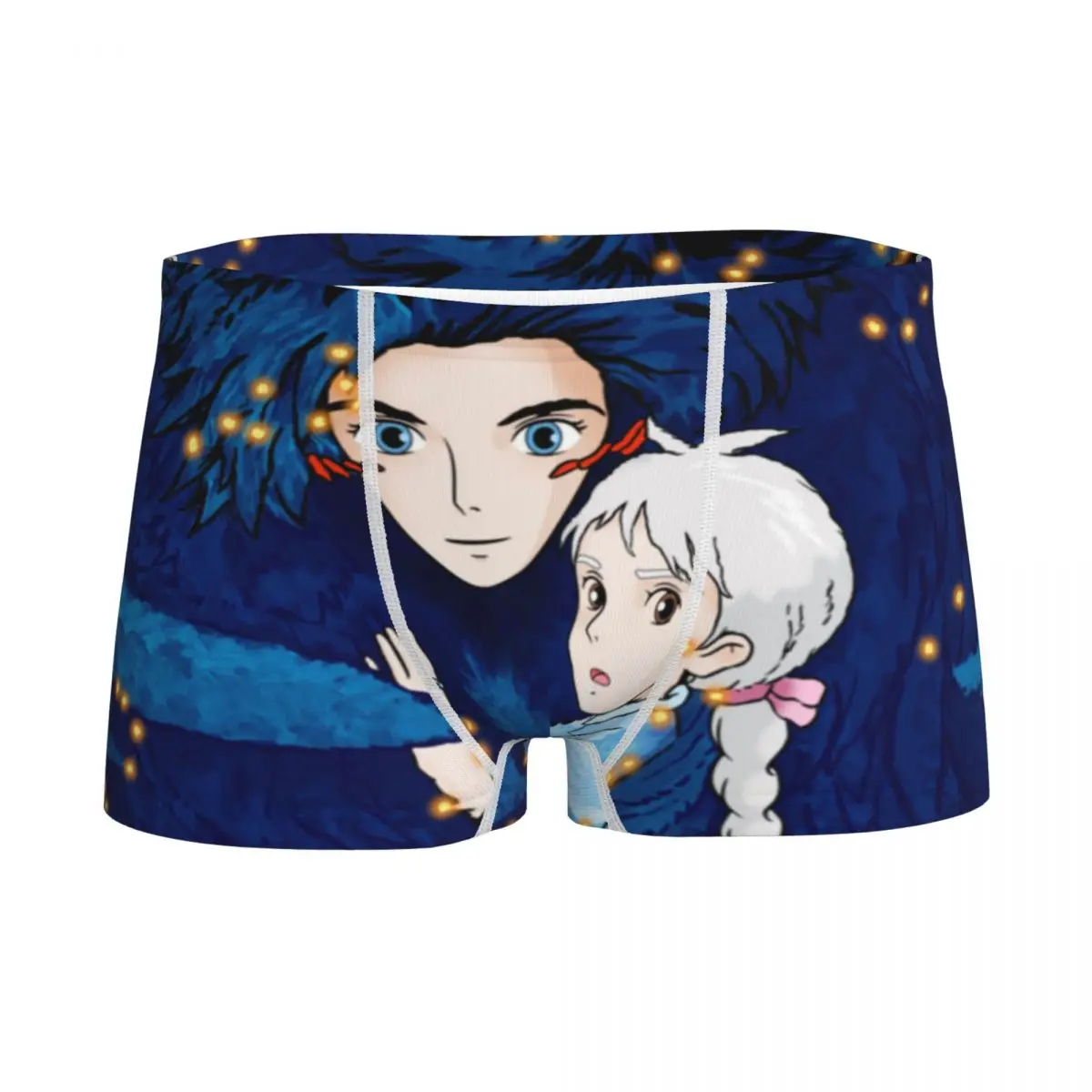 

Boys Howl's Moving Castle Sophie Boxer Shorts Cotton Young Soft Underwear Ghibli Man Panties Funny Teenagers Underpants