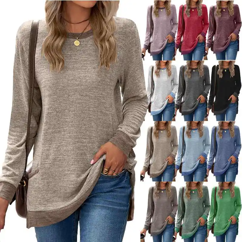 

2023 summer Women t shirt X-Long Casual High Strecth