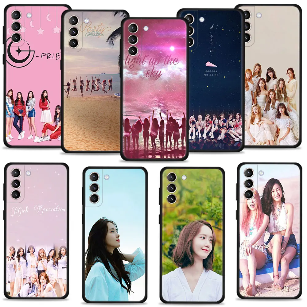 

Girls Generation Phone Funda Fashion Soft For Samsung S20 FE 2022 S22 Ultra 5G S7 S9 S10 S8 S21 Plus S10e