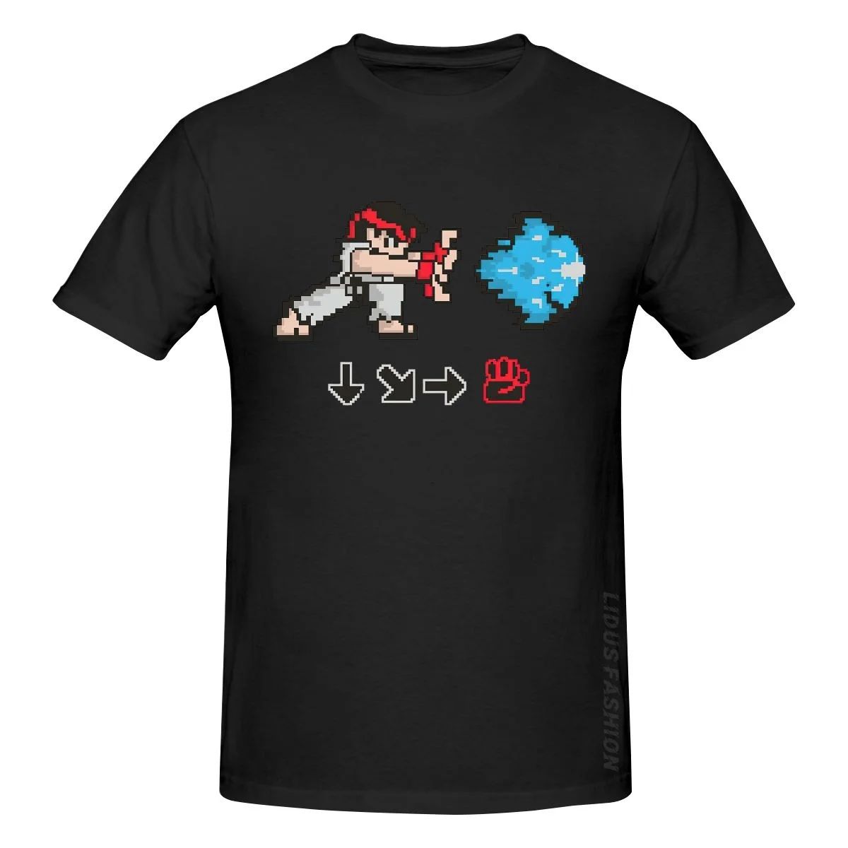 

Футболка с изображением японской игры «хадроукин», «уличный истребитель II», «мортал комбат», одежда, графическая футболка, толстовка с коро...
