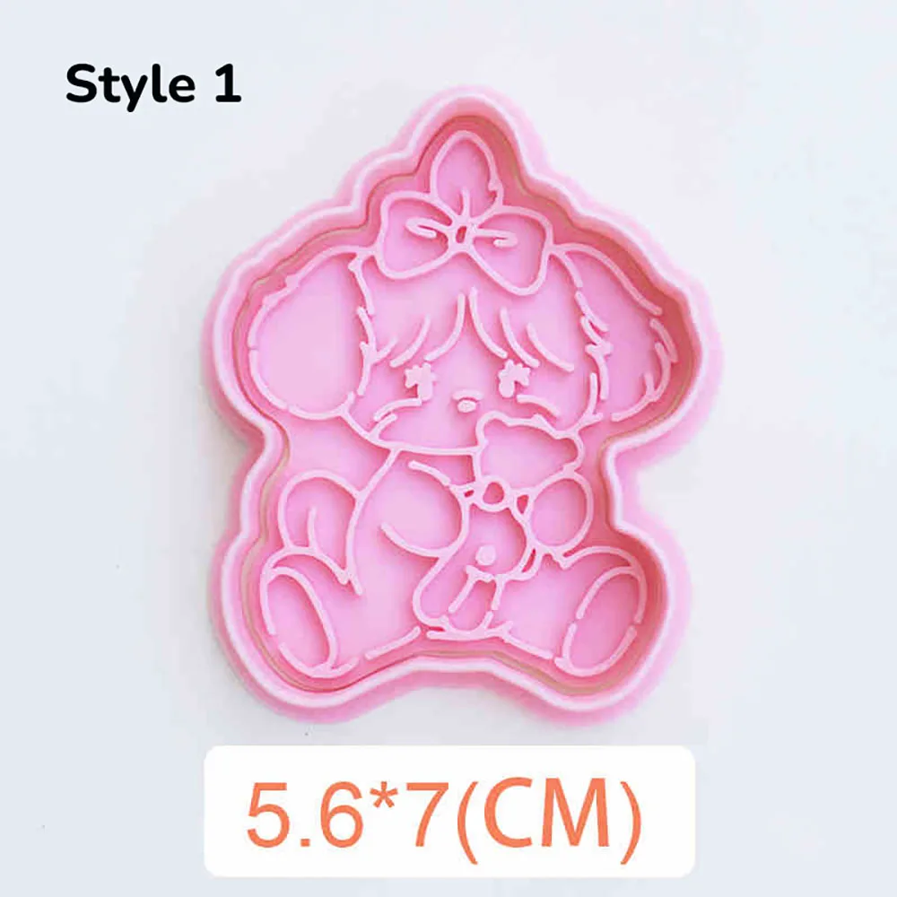 Формочки для печенья Мико с героями мультфильмов