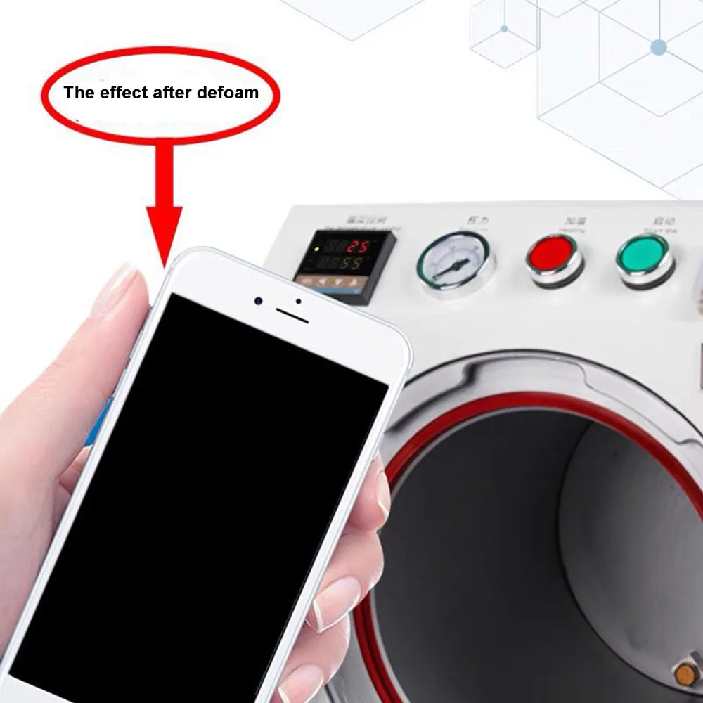 Автоклав OCA с ЖК-дисплеем аппарат для удаления пузырьков телефонов Samsung iPhone