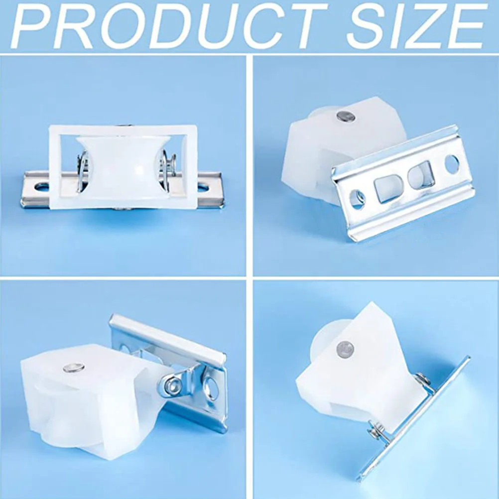 8 шт. аксессуары для римских жалюзи шкив бамбуковый роликовый замок легкие