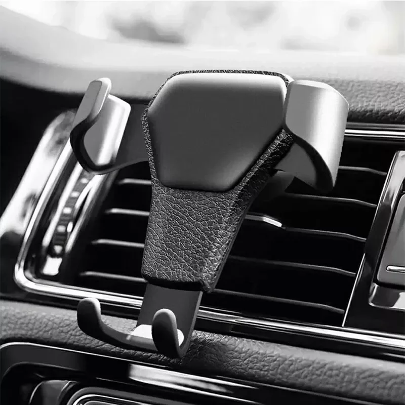 

2023NEW Gravity Car Holder for phone Air Vent Clip Mount Mobile Cell Stand Smartphone GPS Support 13 12Pro Max