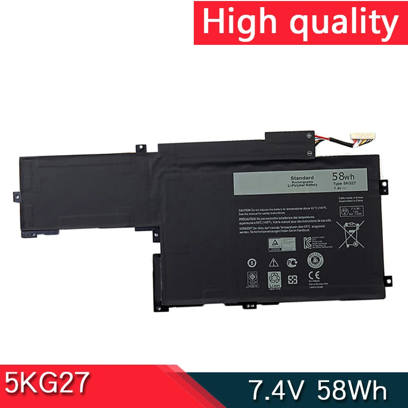 Новый аккумулятор для ноутбука 5 кг27 7 4 В 58 Втч Dell Inspiron 14 7000 7437 14HD-2608T 14HD-1508 14HD-2508