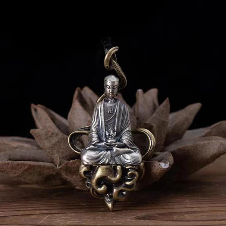 

Подвеска RD в национальном стиле Будды-аптечки, Мужская подвеска Будды, подвеска в ретро стиле, безопасный амулет, ювелирные изделия