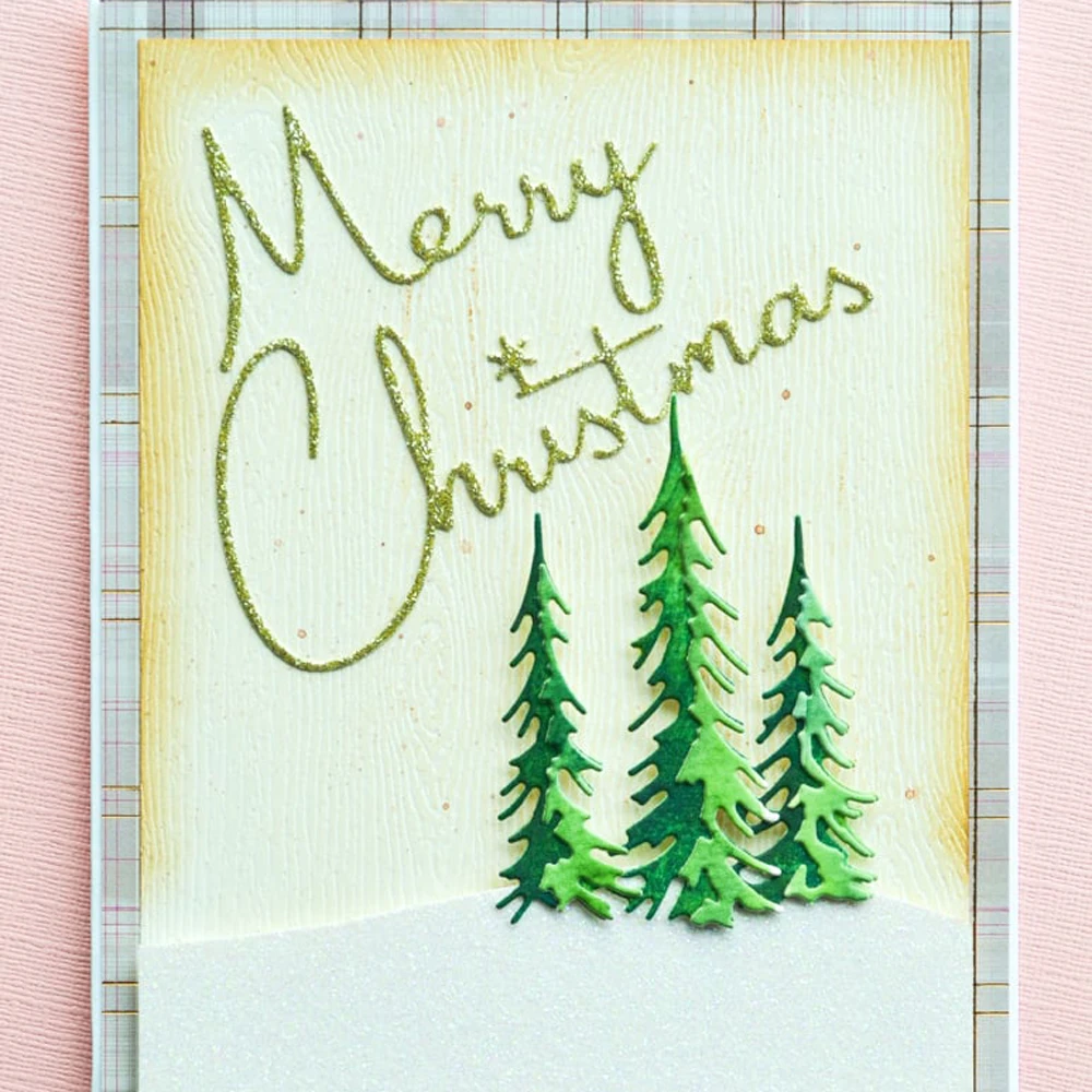 AliliArts 2023 металлические штампы с Рождеством сделай сам скрапбукинг фотоальбом