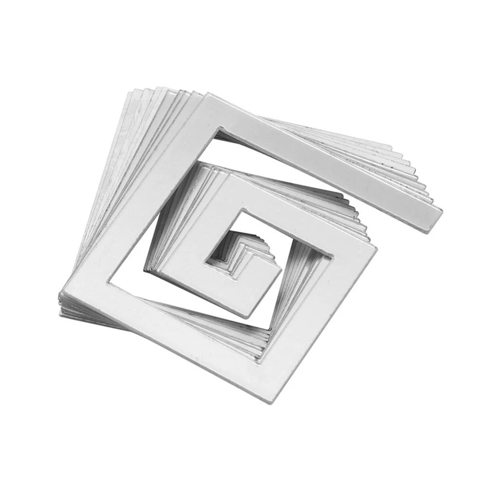 10 шт./набор зеркальные акриловые наклейки для украшения стен